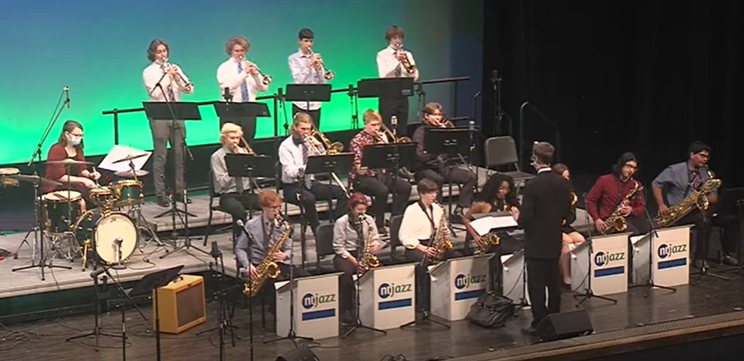group photo while performing